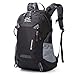 JOQINEER 35L Escursionismo Zaino Uomini Donne Trekking Zaini Impermeabile Zaino Da Viaggio Multifunzionale Zaino Da Campeggio Daypack Leggero Outdoor Daypacks (1311 Black)