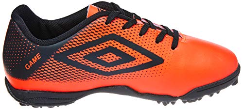 Chuteira Society Game Jr, Umbro, Criança Unissex, Coral/Preto, 30