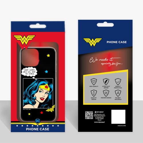 ERT GROUP mobile phone case for Xiaomi REDMI NOTE 9 original and officially Licensed DC pattern Wonder Woman 028 optimally adapted to the shape of the mobile phone - Image 2