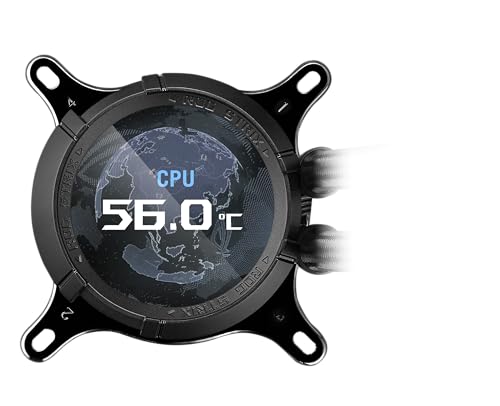 ASUS ROG Strix LC III 360 ARGB LCD All-in-one CPU Liquid Cooler - Intel LGA 1700, 1200, 115X - AMD Socket AM4, AM5 – with 2.1" IPS LCD, Asetek Gen7 v2 Pump, and Premium ROG ARGB Fans, 6 Year Warranty - image 9