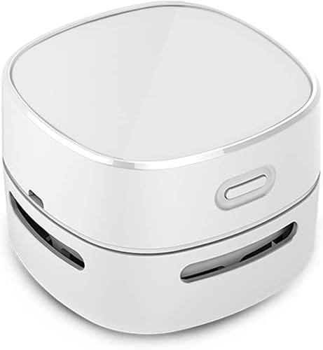 Miniatura 7 de ODISTAR Aspiradora de escritorio, mini barredora de polvo de mesa, ahorro de energía, alta resistencia hasta 400 minutos, diseño giratorio de 360