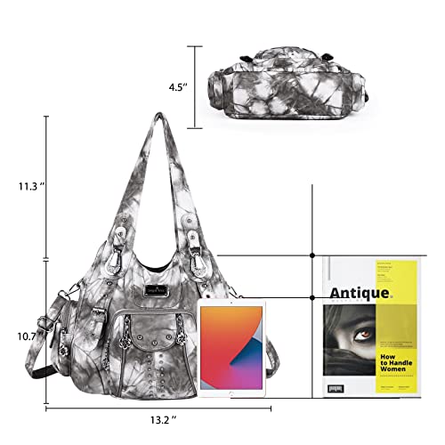 Image of Angel Kiss Purses for Women Soft PU Leather Large Hobo Bags for Women Shoulder Bag | Soft