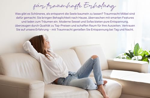 Traumnacht Boxspringbett, mit 7-Zonen Tonnentaschenfederkernmatratzen (H3) und Komfortschaumtopper, leichter Aufbau, produziert nach deutschem Qualitätsstandard, 140 x 200 cm in anthrazit