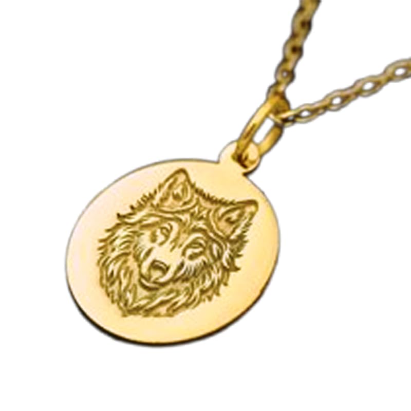 Collier loup en argent sterling pour sublimer vos tenues du quotidien et vos soirées chic