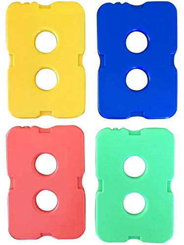 Healthy Packers Ice Pack For Lunch Box - Freezer Packs - Original Cool Pack | Slim & Long-Lasting Reusable Ice Packs For Lunch Bags And Cooler Bag (Set Of 4) #TOP7