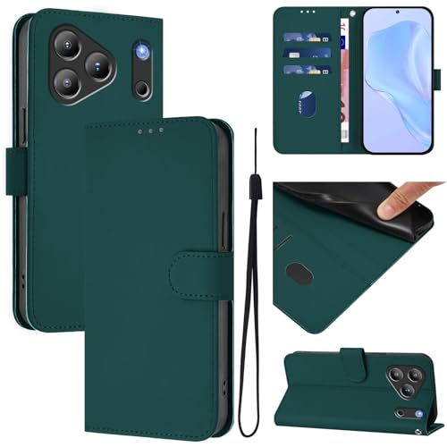 �X�}�z�P�[�X �Ή��@�� for Blackview Wave 7C �X�}�z�P�[�X�y�J�[�h�z���_�[�E�E�H���b�g�E�}�O�l�b�g�o�b�N���E�t���b�v�E�X�^���h�@�\�t���zDarkGreen