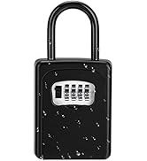 Cassetta Portachiavi Con Combinazione ZHEGE - 4 Cifre, Nero - Foto 3