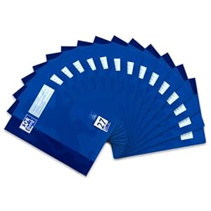 Oxford Schulheft A4, 16 Blatt, Lineatur 27, liniert, 15 Stück