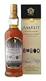 Amrut Kadhambam Indian Single Malt Whisky, Reifung in Rum-, Brandy- & Sherryfässern, Exotische Aromen von Honig, Nuss, Früchten & Gewürzen, Nicht kühlgefiltert & ungefärbt, 50% Vol. 700 ml