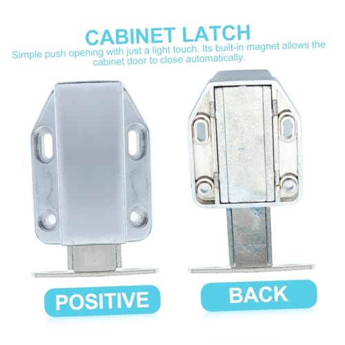 Loquet d'armoire robuste push open en alliage métallique pour placard et buffet - 3