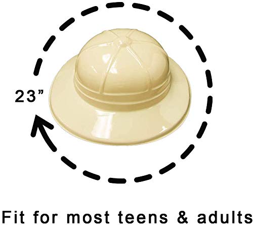 Super Z Outlet Safari Party Hats Plastic Jungle Theme Animals Explorer Pith Halloween Costume Toy For Kids #TOP3