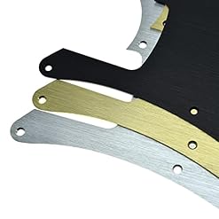 KAISH Pickguard en aluminium anodisé 13 trous pour basse basse American Fender P Doré - Les Beatles, Paul McCartney, John Lennon, RIngo Starr, George Harrison KAISH Pickguard en aluminium anodisé 13 trous pour basse basse American Fender P Doré – Image 6