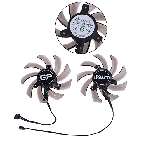 FPOUT 85mm GA91S2U 4Pin GTX 1660 1660Ti RTX2060 RTX2070 Graphics Card Fan for PNY Palit 2060 Super 2070 GPU Cooler