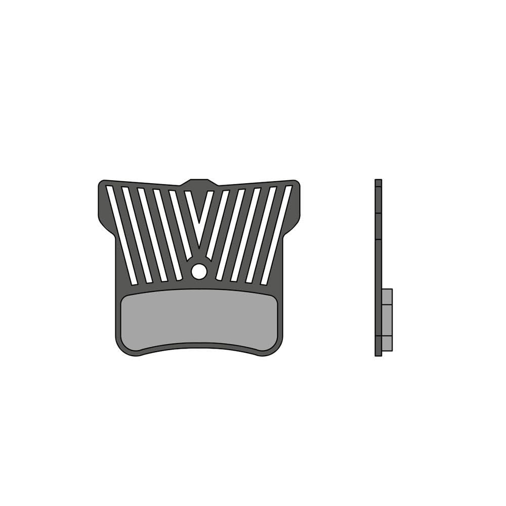 Plaquettes de frein Brenta Ciclo Lightech anti bruit pour système XTR - 3