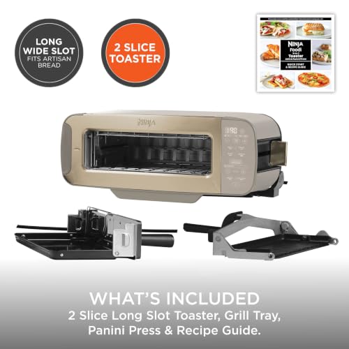 Ninja Foodi 3-in-1 Toaster, Grill and Panini Press, Sto...