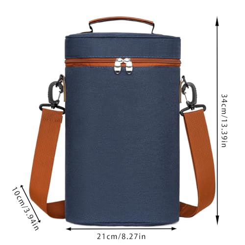 Bolsa de viagem para vinho, bolsa para garrafa de vinho, porta-vinhos | sacola isolada vinho saco té