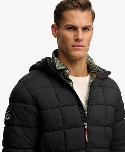 Blouson Superdry Veste légère à capuche Hooded Box Quilt Fuji Lite EU - vue 6