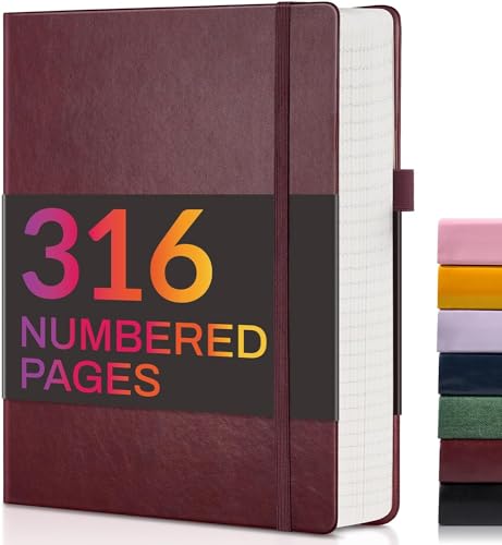 Journal B5 Forvencer à pages numérotées pour organiser vos projets professionnels et personnels