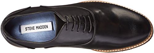 Steve Madden Men's Nunan Oxford, Black, 16 | Image 4