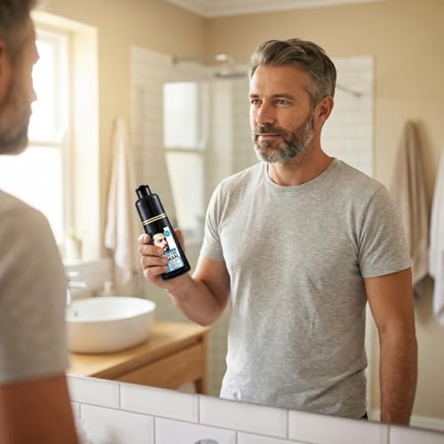 Tinte para Barba Instantáneo a Base de Plantas Negro Natural 200ml miniatura 7