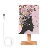 Facile à utiliser : la lampe de chevet adopte un design intégré, aucune installation nécessaire, l'interrupteur à bouton, facile pour vous d'allumer et d'éteindre les lumières. Câble d'interface USB, Plug and Play.