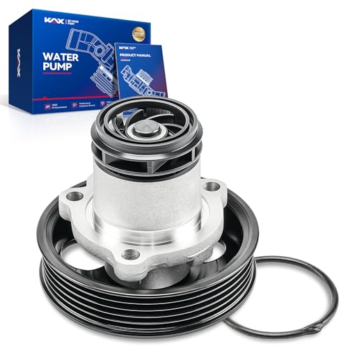 KAX Engine Water Pump Compatible with Vo-lks-wagen Jetta Passat Rabbit Golf 2006-2014 Replacement Water Pumps with Gasket