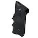 Hogue Rubber Grip with Finger Grooves for Ruger MKII & MKIII, Black - 82000