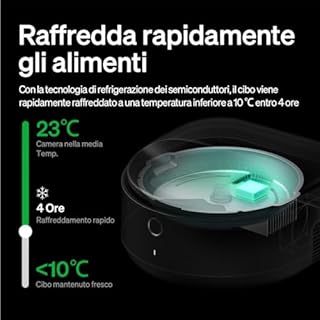 PETLIBRO Distributore Automatico Cibo Gatti Umido, Raffreddamento a Semiconduttore, 2,4 GHz Controllo Wi-Fi Smart App, Dispenser Automatico Cibo Umido, Fresco per 3 Giorni