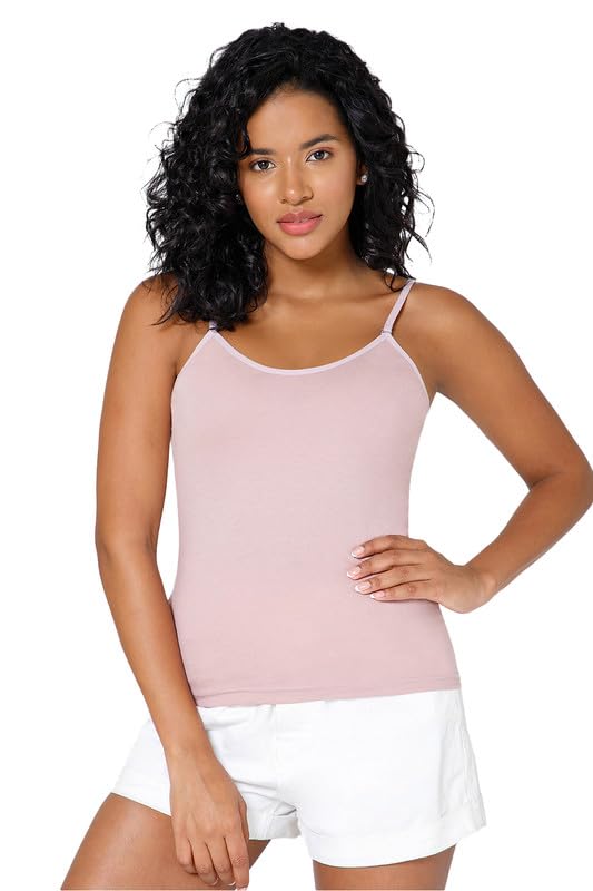 intimacy lingerie Intimacy Cotton Camisole for Women with Adjustable Spaghetti Straps Comfortable Everyday Wear Camisole Slip for Women-picture-6