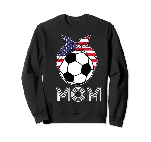 US Girls Soccer Mom Apparel | Equipo para mujeres futbolistas Sudadera
