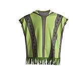 Ruikajia Bruno Camilo Cosplay Costume Encant Madriga Costume Cape Cloak Halloween Dress up Cloak for Kids (5 Years, Green)