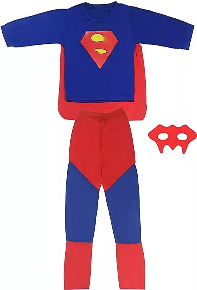 See full amazon price history chart for FIERWARZ Hosiery Fabric Superman Avenger Superhero Costume For Kids Halloween Dress Fancydress Birthday Gift | Cosplay Bodysuit for Boys and Girls (3-4 Years), supermann FIERWARZ Hosiery Fabric Superman Avenger Superhero Costume For Kids Halloween Dress Fancydress Birthday Gift | Cosplay Bodysuit for Boys and Girls (3-4 Years), supermann (B0D1FN8P8F) Amazon Price History, Amazon Price Tracker