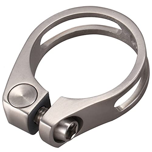 Pince de tige de selle en alliage de titane 31.8mm contre le glissement