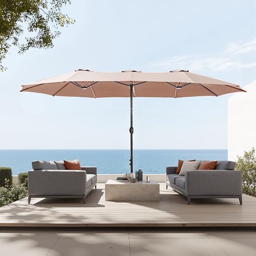 Sophia & William 15ft Patio Umbrella with Base