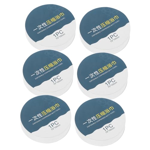 minkissy 6枚 圧縮 おしりふき アウトドア 圧縮 タオル 旅行用 圧縮 タオル