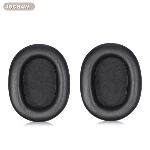 Repuesto Almohadillas para Auriculares Sony WH-1000xm5, Cuero Proteico Suave, Espuma de Memoria Premium - Negro miniatura 2