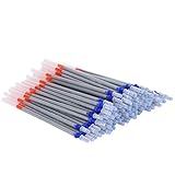HEEPDD 200pcs Silber Stoff Stift Nachfüllungen, Ledermarkierungen Nachfüllen Patchwork -Markierungs -Stift Nachfüllungen Zum Nähen Maßgeschneiderter Leder Schnittquiltzubehör Nan