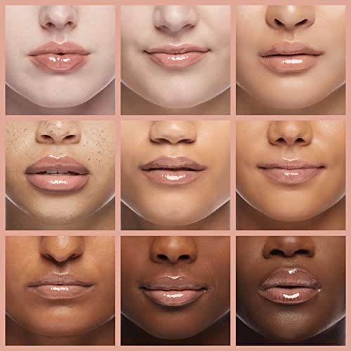 Kopari B081HH9F2W Coconut Lip Glossy | Nude Tint Birthday Suit | Vegan Hydrating Moisturizing Lip Oil Vitamin E Shea Butter Long Wear High Shine Non Sticky | Natural Clean Plant Based Non Toxic Balm Paraben Free thumb #3