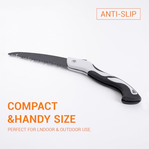 Serra de arco dobrável para corte de madeira, 3 serras manuais dobráveis distintas, serra de madeira