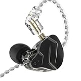 CCA KZ ZSN Pro X Dual Driver in Ear Monitor Headphones 1BA 1DD Wired Earphone HiFi Sport Gaming Earbuds Clarity Sound & Deep Bass IEM for Gamers Musician Singer Audiophile