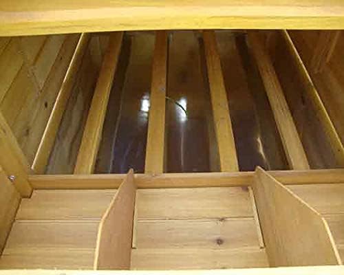 COCOON CHICKEN COOP HEN HOUSE POULTRY ARK NEST BOX NEW - LARGER MODEL 1000-2N WITH 6 NEST BOXES & CLEANING TRAY - 6 LARGE OR 8 MEDIUM OR 10 SMALL BIRDS