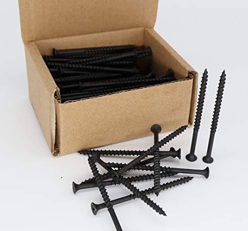 Llama Fastener Drywall Screws #6X1-5/8 Inch - Coarse Threaded Black Phosphate Screws thumb #1