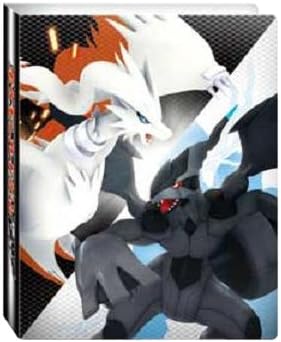 Pokemon JAPANESE Trading Card Game Black White Reshiram Zekrom Mini Binder