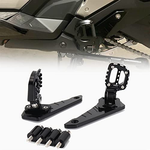 CNC Repose-Pieds Pliants X-ADV 750 2021 Finition Aluminium Premium