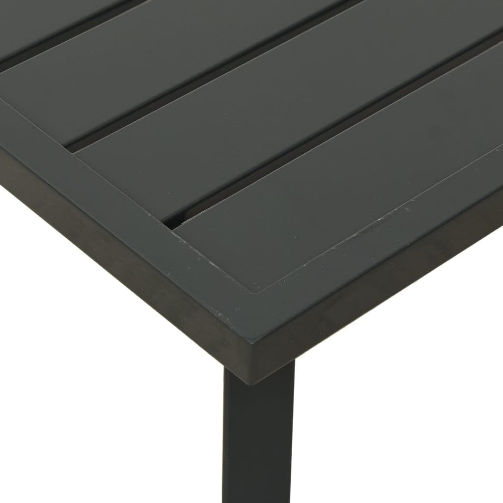 vidaXL Garten Lounge Set 2-TLG., Gartenmöbel Set mit Kissen, Sitzgruppe für Garten Terrasse, Sofa Garnitur Loungemöbel, Anthrazit Stahl