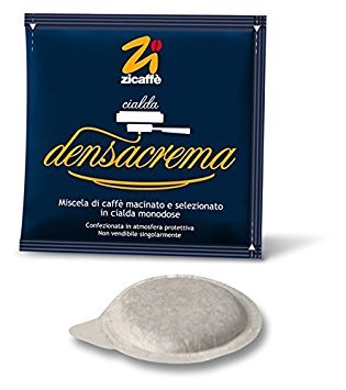 Zicaffe' 100 ESE Espresso Paper Pods Imported (Densacrema)