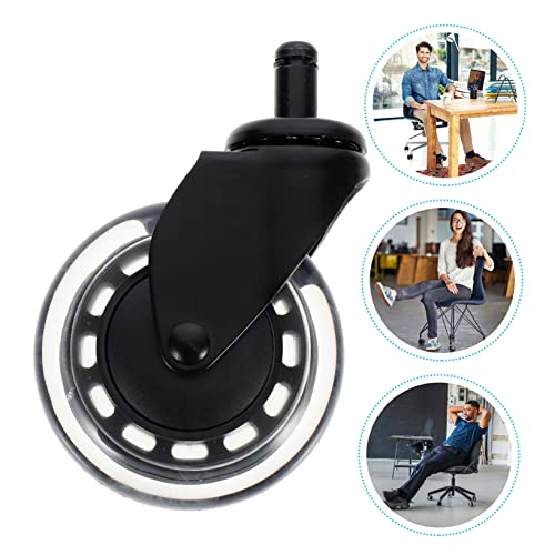 UKCOCO 5 Peças Polia Tapete Rodízios Móveis Rodas Universais Cadeira Rodas Móveis Cadeira Móveis Pol