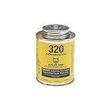 K-Flex Usa Rubatex R-320 Contact Adhesive, Amber, 1 pt.