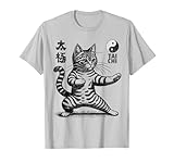 Tai Chi Cat Enthusiast Humorous Yin Yang Admirer