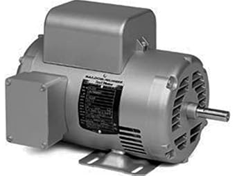 Baldor-Reliance EL11203 General Purpose Motor - 1 ph, 1/4 hp, 1800 rpm, 115/230 V, 48 Frame, ODP Open Drip-Proof Enclosure, 60 Hz, Footed Mount, 1725 rpm Base RPM